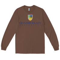 Chestnut Chamberlain College Nursing Long Sleeve Tee - artisFamous