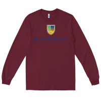 Burgundy Chamberlain College Nursing Long Sleeve Tee - artisFamous