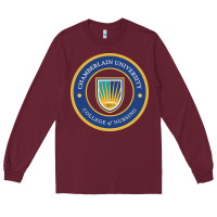 Burgundy Chamberlain Art Long Sleeve Tee - artisFamous
