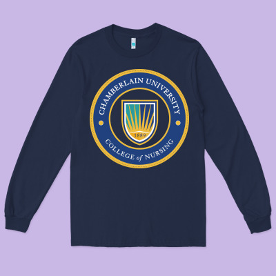 Chamberlain Art Long Sleeve Tee Designed By Artisfamous