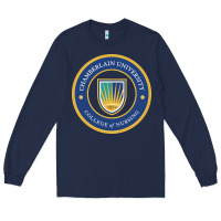 Navy Chamberlain Art Long Sleeve Tee - artisFamous