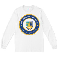 White Chamberlain Art Long Sleeve Tee - artisFamous