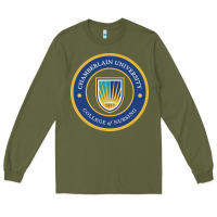Army Green Chamberlain Art Long Sleeve Tee - artisFamous