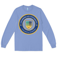 Colony Blue Chamberlain Art Long Sleeve Tee - artisFamous