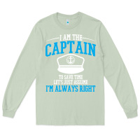 Matcha captain funny boating sailing Long Sleeve Tee - artisFamous