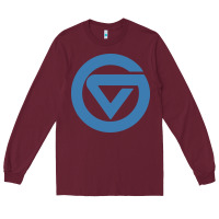 Burgundy Grand Valley College Long Sleeve Tee - artisFamous