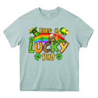 St. Patrick's Have A Lucky Day Heavy Core Tee | Teevron