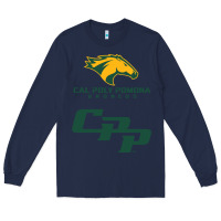 Navy cal pol pomona Long Sleeve Tee - artisFamous