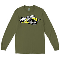 Army Green super bee Long Sleeve Tee - artisFamous