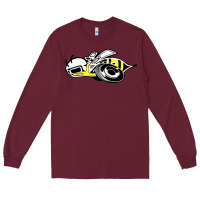 Burgundy super bee Long Sleeve Tee - artisFamous