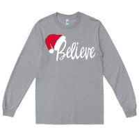 Heather Grey christmas Long Sleeve Tee - artisFamous