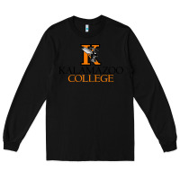 Black Kalamazoo College Long Sleeve Tee - artisFamous