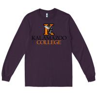 Plum Kalamazoo College Long Sleeve Tee - artisFamous