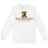 White Kalamazoo College Long Sleeve Tee - artisFamous