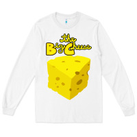 White the big cheese Long Sleeve Tee - artisFamous
