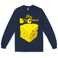 Navy the big cheese Long Sleeve Tee - artisFamous