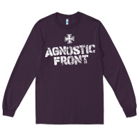 Plum agnostic font Long Sleeve Tee - artisFamous