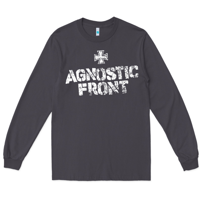 Agnostic Font Long Sleeve Tee by artisFamous | Teevron