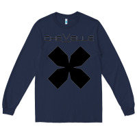 Navy Premium Collection Design Long Sleeve Tee - artisFamous