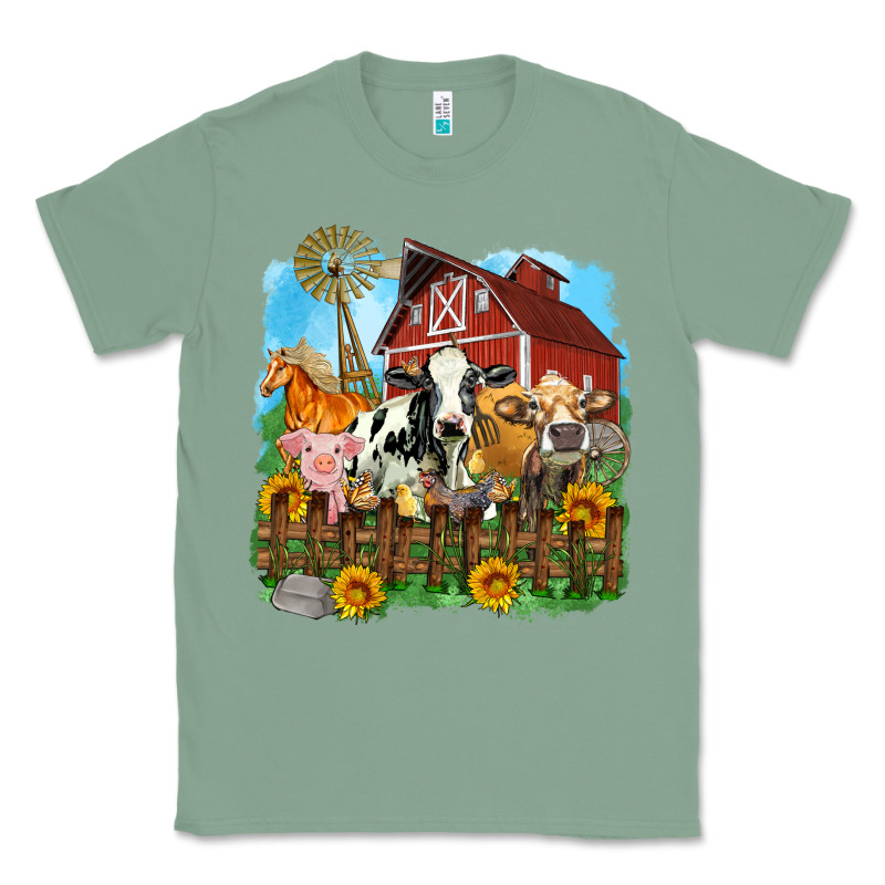 Farm Life Olivia Classic Tee by OliviaCreatesArt | Teevron