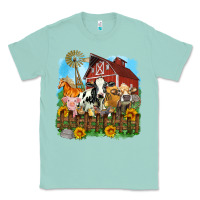 Seafoam farm life olivia Classic Tee - OliviaCreatesArt