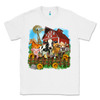 White farm life olivia Classic Tee - OliviaCreatesArt