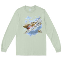 Matcha flying tigers Long Sleeve Tee - artisFamous