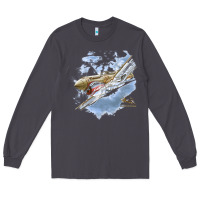 Smoke flying tigers Long Sleeve Tee - artisFamous