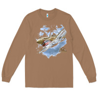 Toasted Coconut flying tigers Long Sleeve Tee - artisFamous