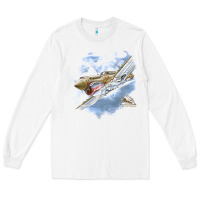 White flying tigers Long Sleeve Tee - artisFamous