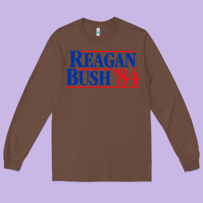 Reagan President Long Sleeve Tee Designed By Artisfamous