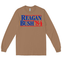 Toasted Coconut reagan president Long Sleeve Tee - artisFamous