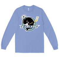 Colony Blue plymouth whalers Hockey Long Sleeve Tee - artisFamous