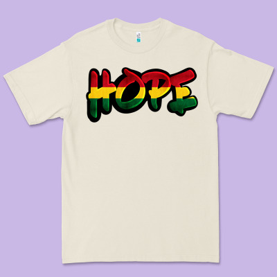 Juneteenth Hope Premium Tee Designed By Fadigitalartstudio