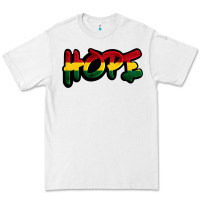 White Juneteenth hope Premium Tee - FaDigitalArtStudio