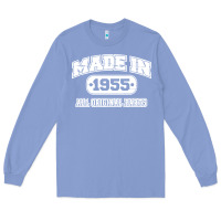 Colony Blue made in 1955 funny vintage Long Sleeve Tee - artisFamous