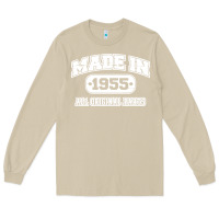 Mushroom made in 1955 funny vintage Long Sleeve Tee - artisFamous