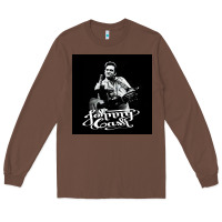 Chestnut Johnny Cash Music Long Sleeve Tee - artisFamous