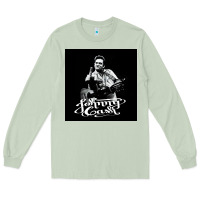 Matcha Johnny Cash Music Long Sleeve Tee - artisFamous