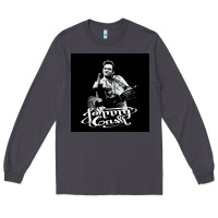 Smoke Johnny Cash Music Long Sleeve Tee - artisFamous