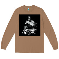 Toasted Coconut Johnny Cash Music Long Sleeve Tee - artisFamous