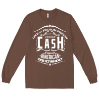 Chestnut Johnny Cash Music Long Sleeve Tee - artisFamous