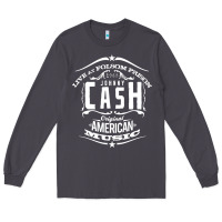 Smoke Johnny Cash Music Long Sleeve Tee - artisFamous