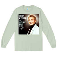 Matcha Best Barry Manilow Long Sleeve Tee - artisFamous
