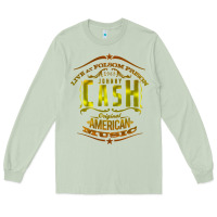 Matcha Johnny Cash Music Long Sleeve Tee - artisFamous