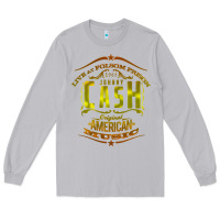 Moon Dust Johnny Cash Music Long Sleeve Tee - artisFamous
