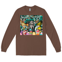 Chestnut easter Long Sleeve Tee - CowhideDigitalArt