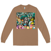Toasted Coconut easter Long Sleeve Tee - CowhideDigitalArt