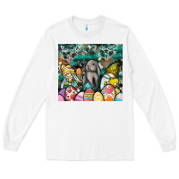 White easter Long Sleeve Tee - CowhideDigitalArt