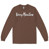 Chestnut Best Barry Manilow Long Sleeve Tee - artisFamous